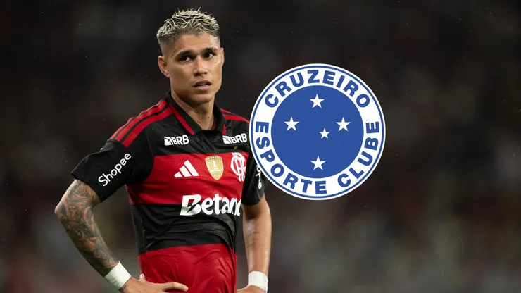 Luiz Araújo jogador do Flamengo durante partida contra o Remo no estádio Maracanã pelo campeonato Brasileiro A 2026. Foto: Jorge Rodrigues/AGIF