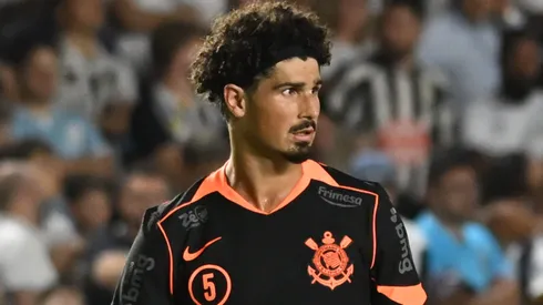 André Ramalho durante clássico contra o Santos no Campeonato Paulista de 2026.