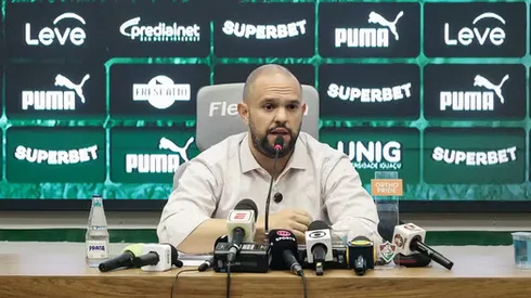 Presidente Mattheus Montenegro, do Fluminense. Foto: Gonçalves / Fluminense FC