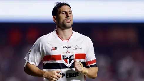 Calleri em São Paulo x Palmeiras pelo Brasileirão 2026. Foto: Marcello Zambrana/AGIF