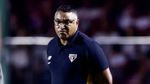 Roger Machado tecnico do Sao Paulo durante partida contra o Palmeiras no estadio Morumbi pelo campeonato Brasileiro A 2026. Foto: Marcello Zambrana/AGIF