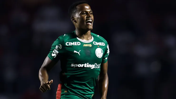 Jhon Arias foi decisivo na vitória do Palmeiras sobre o São Paulo