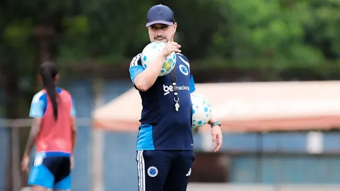 Técnico das Cabulosas cobra mais efetividade da equipe - Foto: Gustavo Martins/Cruzeiro