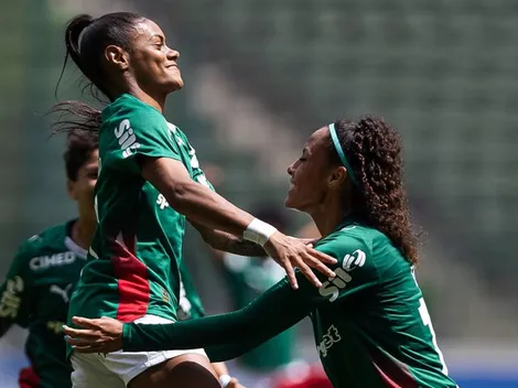 Palmeiras goleia o Vitória por 6 a 0 pelo Brasileirão Feminino