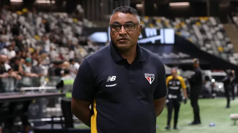 Roger Machado tecnico do Sao Paulo durante partida contra o Atletico-MG no estadio Arena MRV pelo campeonato Brasileiro A 2025. Foto: Gilson Lobo/AGIF