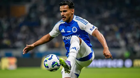Kaiki jogador do Cruzeiro durante partida contra o CRB no estadio Mineirao pelo campeonato Copa Do Brasil 2025.
