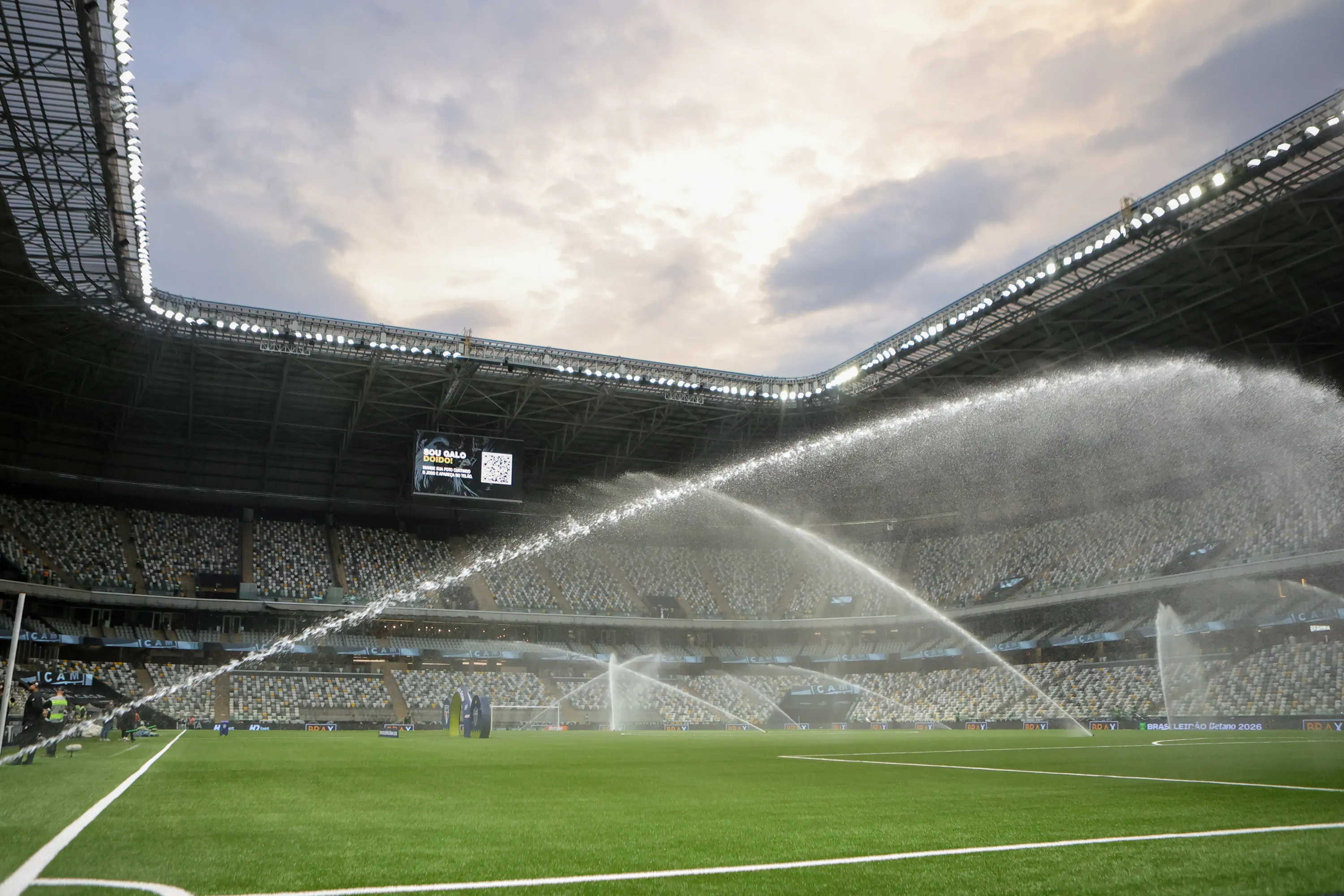 Vista geral do estadio Arena MRV para partida entre Atletico-MG e Sao Paulo pelo campeonato Brasileiro A 2025. Foto: Gilson Lobo/AGIF