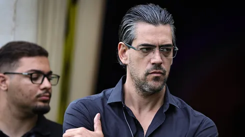 Paulo Bracks CSO do Futebol do Atlético-MG antes da partida contra o Bragantino no estádio Cícero De Souza Marques pelo campeonato Brasileiro A 2025. Foto: Fabio Giannelli/AGIF