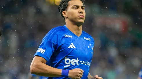 MG - BELO HORIZONTE - 08/02/2026 - MINEIRO 2026, CRUZEIRO X AMERICA-MG - Kaio Jorge jogador do Cruzeiro comemora seu gol durante partida contra o America-MG no estadio Mineirao pelo campeonato Mineiro 2026. Foto: Fernando Moreno/AGIF