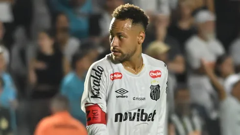 SP - SANTOS - 18/03/2026 - BRASILEIRO A 2026, SANTOS X INTERNACIONAL - Neymar Jr jogador do Santos durante partida contra o Internacional no estadio Vila Belmiro pelo campeonato Brasileiro A 2026. Foto: Jota Erre/AGIF