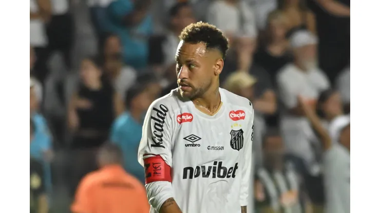 SP - SANTOS - 18/03/2026 - BRASILEIRO A 2026, SANTOS X INTERNACIONAL - Neymar Jr jogador do Santos durante partida contra o Internacional no estadio Vila Belmiro pelo campeonato Brasileiro A 2026. Foto: Jota Erre/AGIF