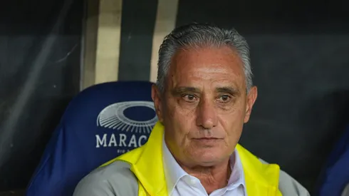 Tite tecnico do Flamengo durante partida contra o Cruzeiro no estadio Maracana pelo campeonato Brasileiro A 2024.