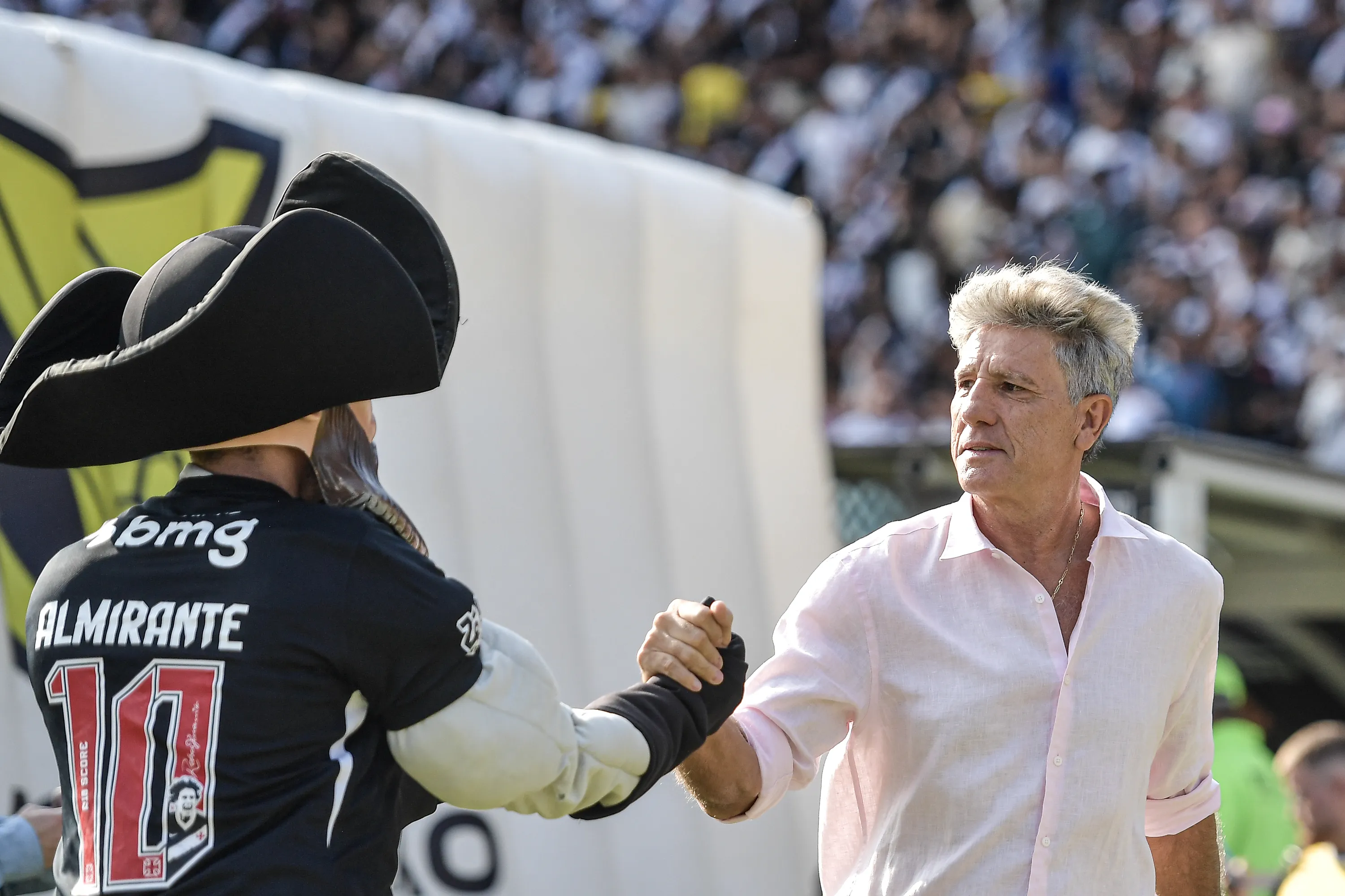 RJ – RIO DE JANEIRO – 22/03/2026 – BRASILEIRO A 2026, VASCO X GREMIO – Renato Gaucho tecnico do Vasco durante partida contra o Gremio no estadio Sao Januario pelo campeonato Brasileiro A 2026. Foto: Thiago Ribeiro/AGIF
