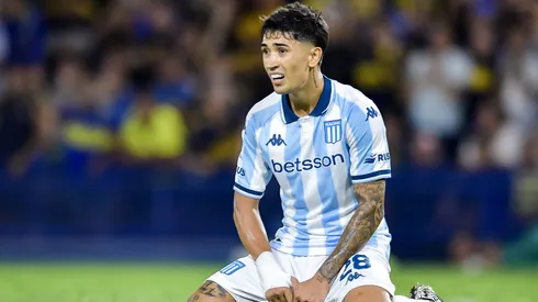 Solari, atacante do Racing. Foto: Marcelo Endelli/Getty Images