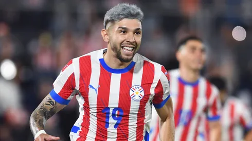 Julio Enciso volta a agitar torcida do Palmeiras. Foto: Christian Alvarenga/Getty Images