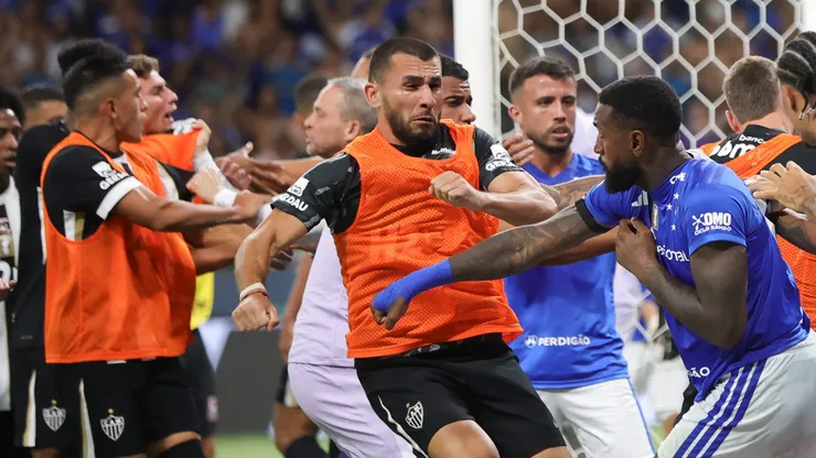 11 jogadores do Atlético-MG são punidos pela briga na final do Campeonato Mineiro
