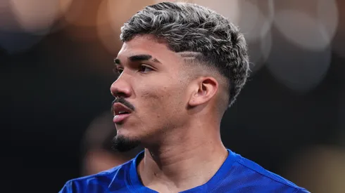 PORTO, PORTUGAL – MARCH 19: William Gomes of FC Porto looks on during warm up prior to the UEFA Europa League 2025/26 Round of 16 Second Leg match between FC Porto and VfB Stuttgart at Estadio do Dragao on March 19, 2026 in Porto, Portugal. (Photo by Diogo Cardoso/Getty Images)