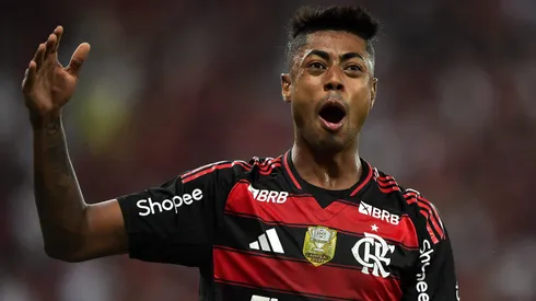 Bruno Henrique jogador do Flamengo durante partida contra o Fortaleza no estadio Maracana pelo campeonato Brasileiro A 2025.