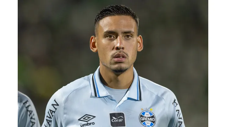 SC - CHAPECO - 16/03/2026 - BRASILEIRO A 2025, CHAPECOENSE X GREMIO - Noriega jogador do Gremio durante partida contra o Chapecoense no estadio Arena Conda pelo campeonato [COMPETICAO]. Foto: Liamara Polli/AGIF