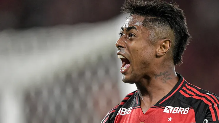 Bruno Henrique jogador do Flamengo durante partida contra o São Paulo no estádio Maracanã pelo campeonato Brasileiro A 2025. Foto: Thiago Ribeiro/AGIF