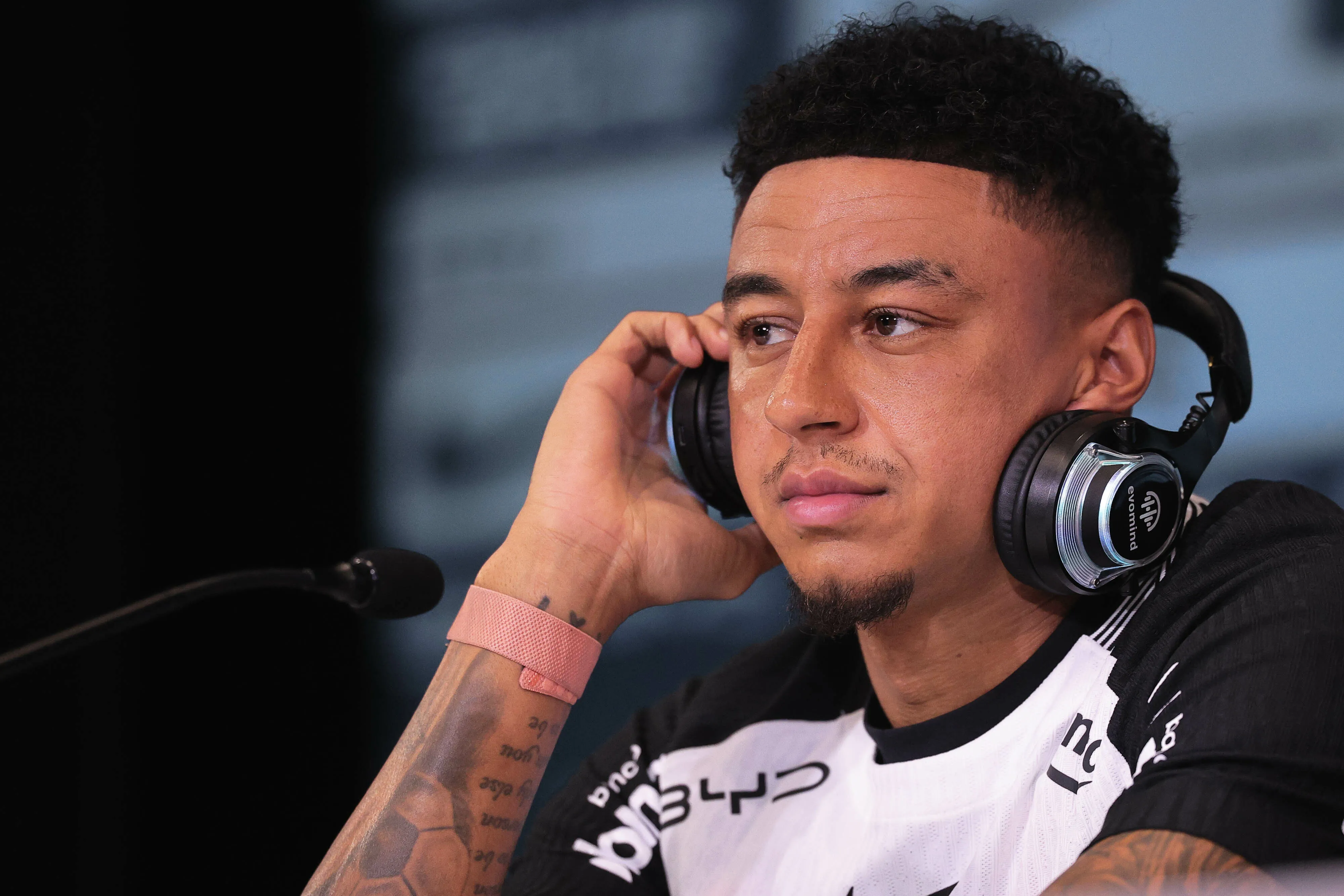 SP – SAO PAULO – 11/03/2026 – BRASILEIRO A 2026, CORINTHIANS X CORITIBA – Jesse Lingard fala com a imprensa durante sua apresentacao como novo jogador do corinthians antes de partida contra o Coritiba no estadio Arena Corinthians pelo campeonato Brasileiro A 2026. Foto: Ettore Chiereguini/AGIF