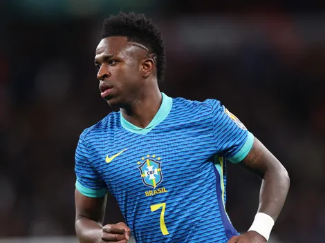 Vinicius Júnior vai mal em amistoso entre Brasil e França