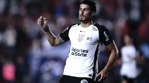 SP - SAO PAULO - 22/02/2026 - PAULISTA 2026, PORTUGUESA PAULISTA X CORINTHIANS - Pedro Raul jogador do Corinthians durante partida contra o Portuguesa Paulista no estadio Caninde pelo campeonato Paulista 2026. Foto: Marcello Zambrana/AGIF