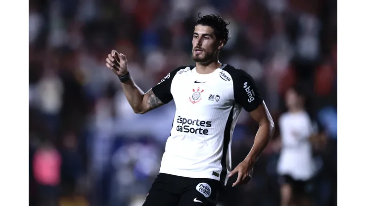 SP - SAO PAULO - 22/02/2026 - PAULISTA 2026, PORTUGUESA PAULISTA X CORINTHIANS - Pedro Raul jogador do Corinthians durante partida contra o Portuguesa Paulista no estadio Caninde pelo campeonato Paulista 2026. Foto: Marcello Zambrana/AGIF