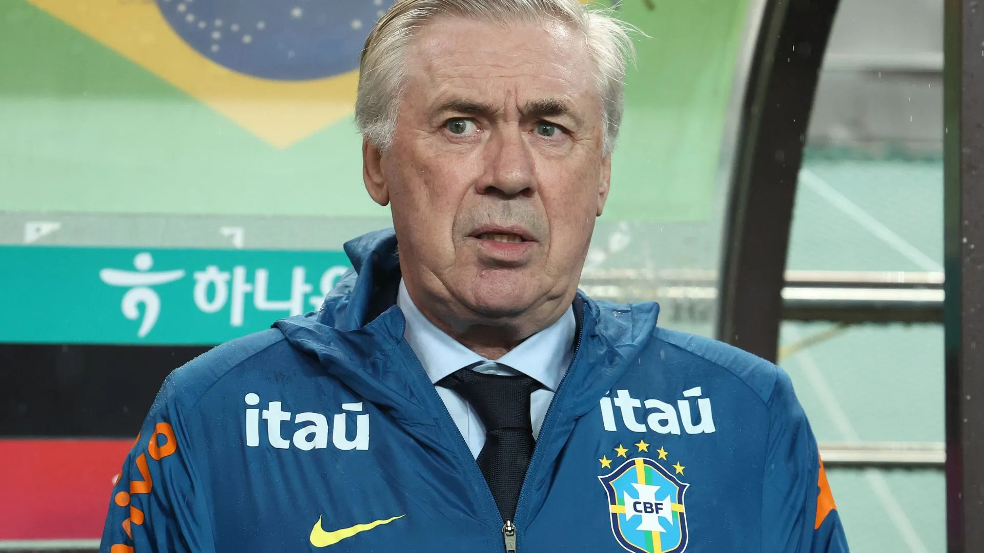 Carlo Ancelotti, técnico da Seleção Brasileira