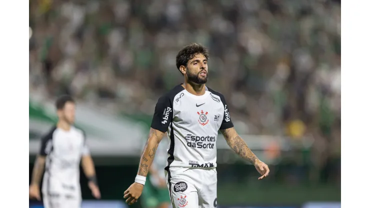 SC - CHAPECO - 19/03/2026 - BRASILEIRO A 2026, CHAPECOENSE X CORINTHIANS - Yuri Alberto jogador do Corinthians durante partida contra o Chapecoense no estadio Arena Conda pelo campeonato Brasileiro A 2026. Foto: Liamara Polli/AGIF