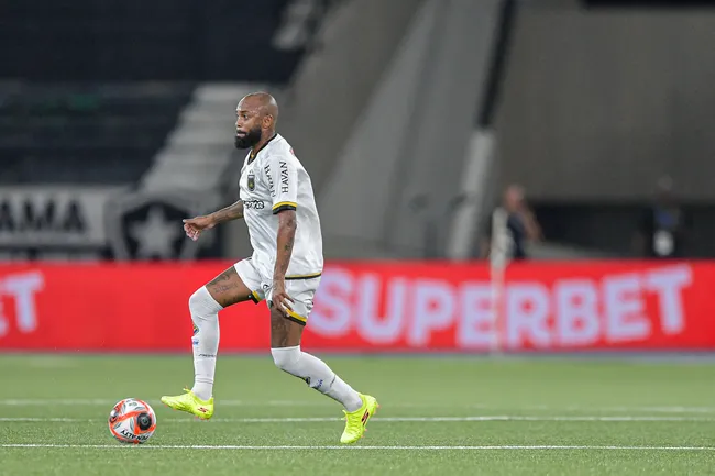 Chay durante partida contra o Botafogo no Campeonato Carioca de 2025. Foto: Thiago Ribeiro/AGIF