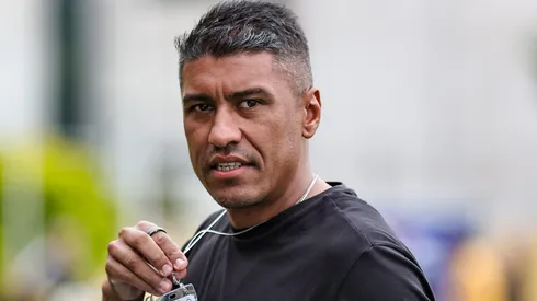 Paulinho durante partida entre São Bernardo e Mirassol no Campeonato Paulista de 2026.