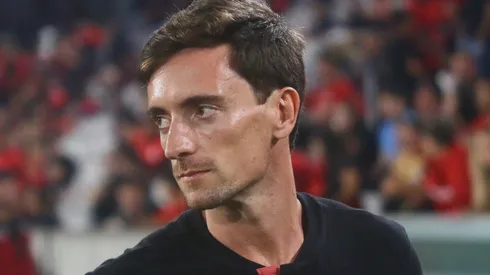 João Correia durante partida entre Athletico x Chapecoense na Série B de 2025.