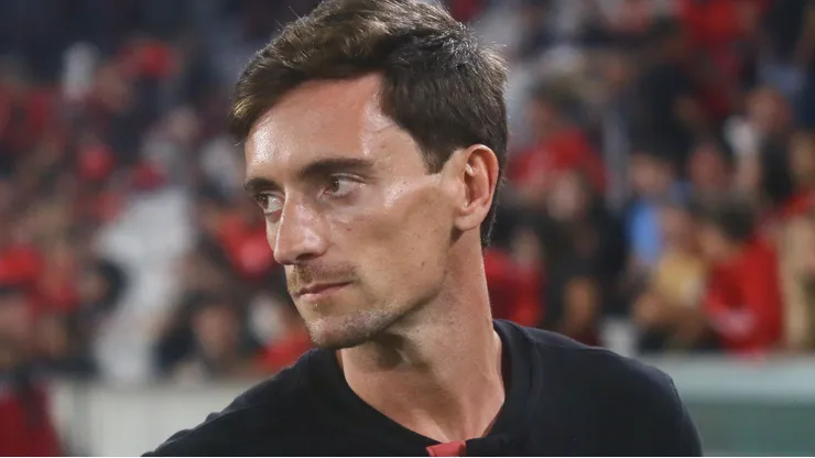 João Correia durante partida entre Athletico x Chapecoense na Série B de 2025.