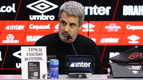 Eduardo Freeland, diretor de futebol do Athletico. Foto: José Tramontin/athletico.com.br