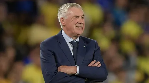 Carlo Ancelotti durante confronto contra o Chile nas Eliminatórias da Copa do Mundo.