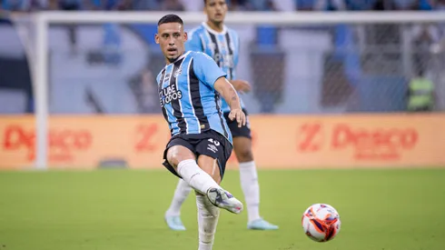 Erick Noriega jogador do Gremio durante partida contra o Novo Hamburgo no estadio Arena do Gremio pelo campeonato Gaucho 2026.