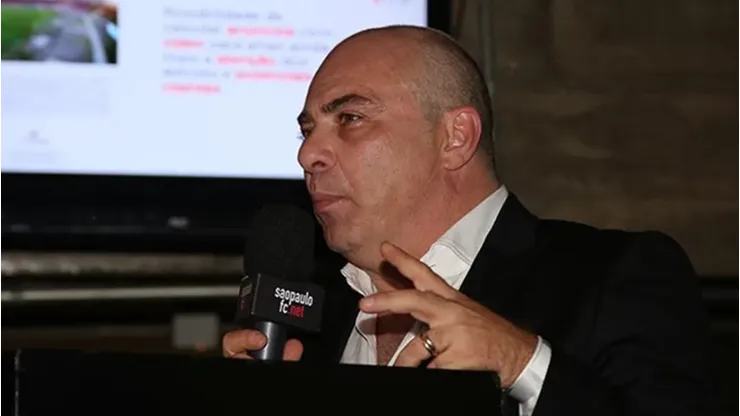 Douglas Schwartzmann pode ser expulso - Foto: Rubens Chiri / São Paulo FC.