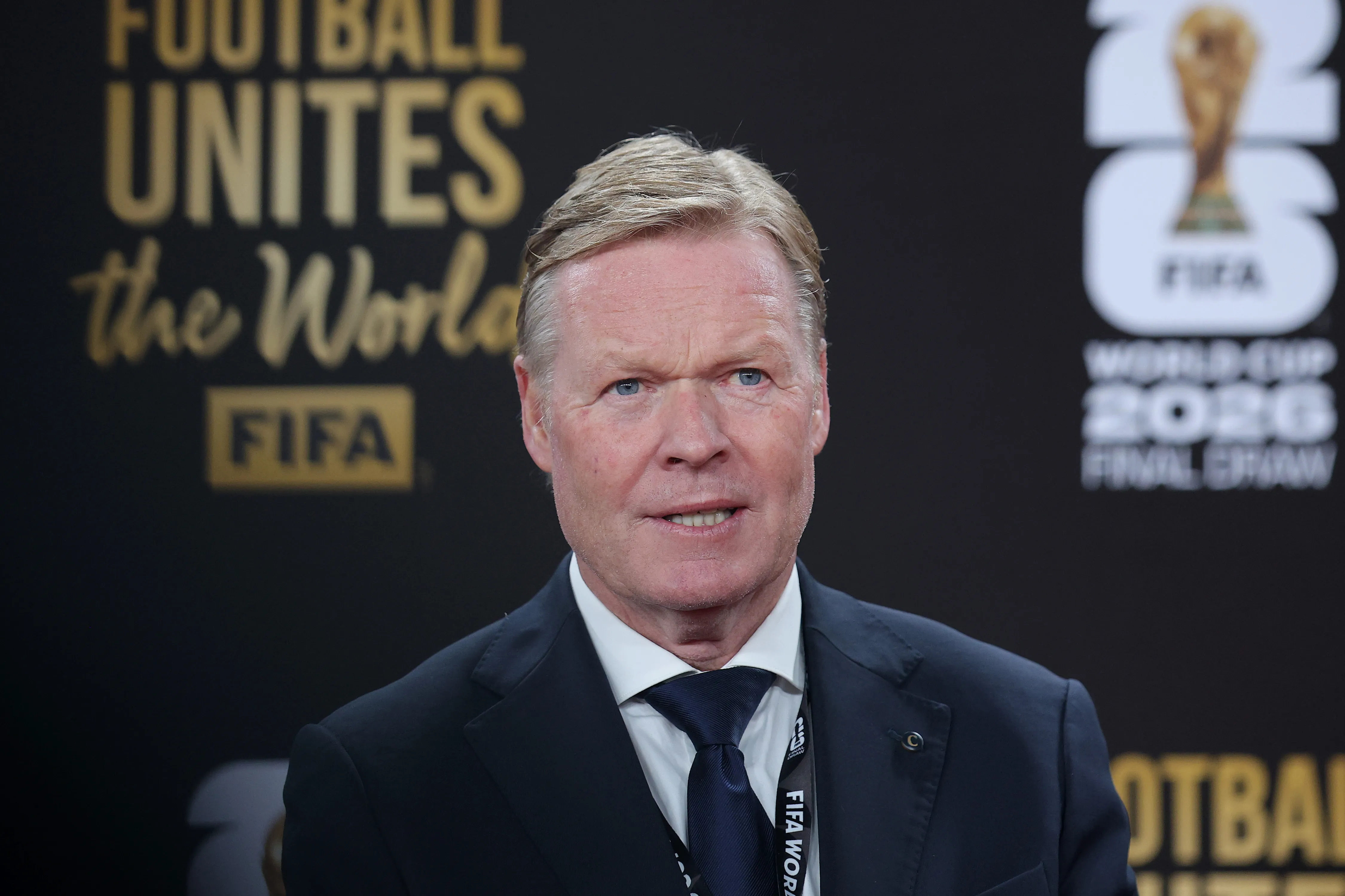 Ronald Koeman, treinador da Seleção da Holanda. (Photo by Kevin Dietsch/Getty Images)