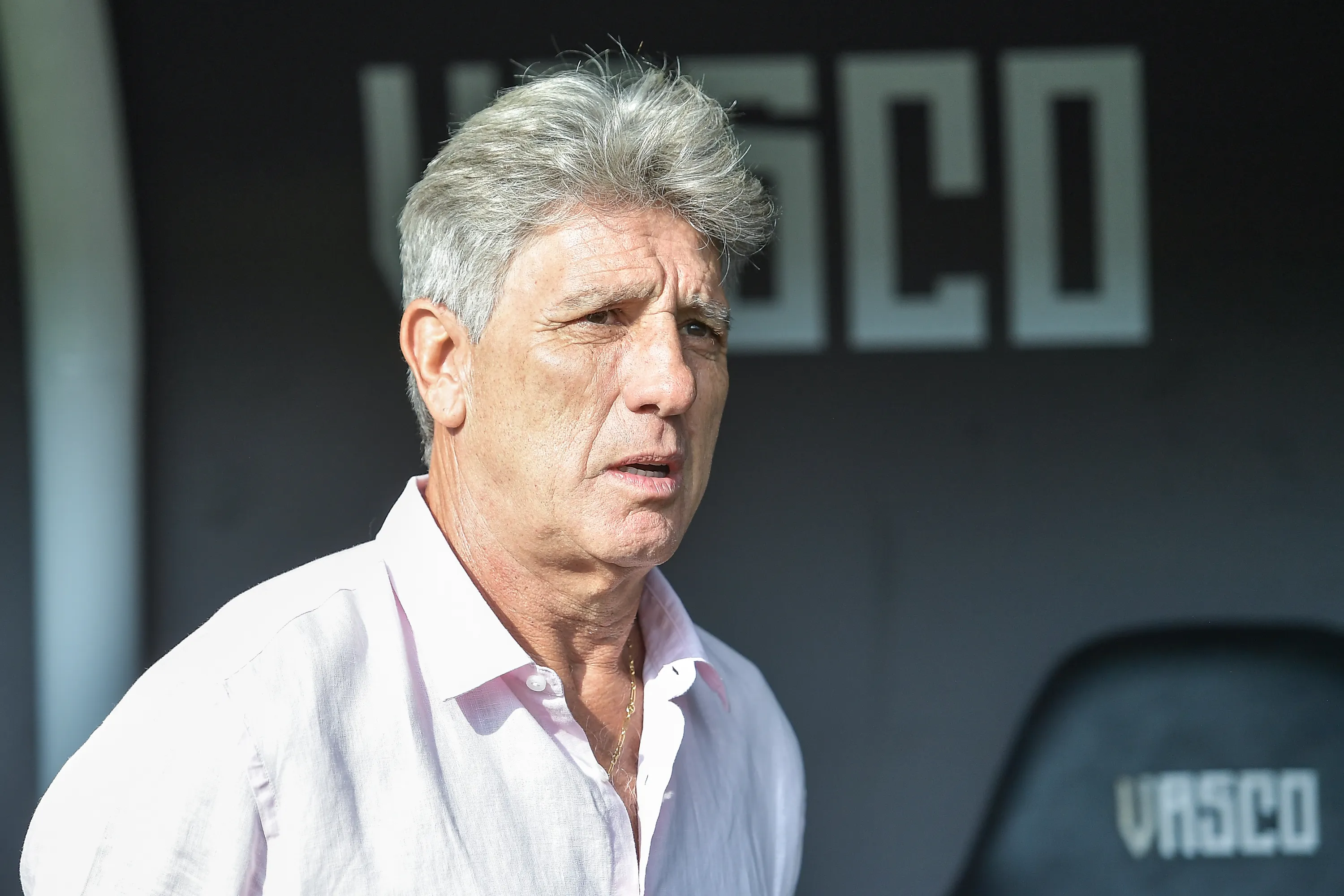 RJ – RIO DE JANEIRO – 22/03/2026 – BRASILEIRO A 2026, VASCO X GREMIO – Renato Gaucho tecnico do Vasco durante partida contra o Gremio no estadio Sao Januario pelo campeonato Brasileiro A 2026. Foto: Thiago Ribeiro/AGIF