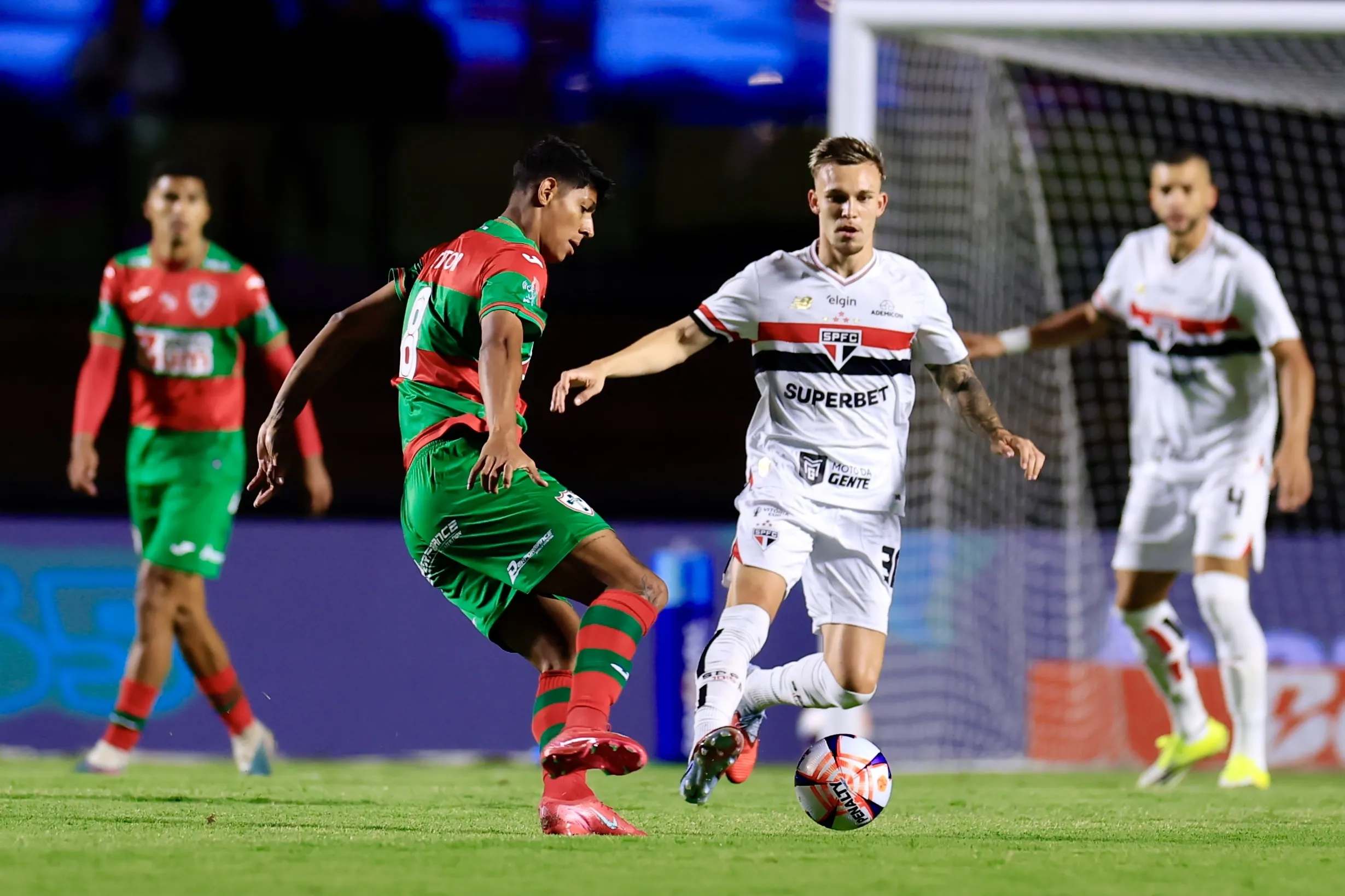 Negrucci atuando em São Paulo x Portuguesa –  Foto: Marcello Zambrana/AGIF
