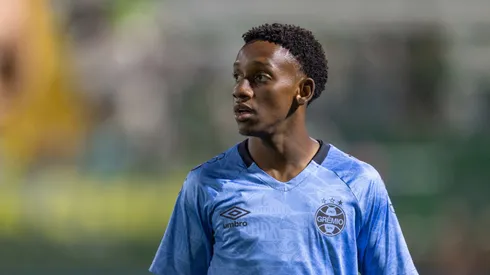 SC – CHAPECO – 16/03/2026 – BRASILEIRO A 2025, CHAPECOENSE X GREMIO – Gabriel Mec jogador do Gremio durante partida contra o Chapecoense no estadio Arena Conda pelo campeonato [COMPETICAO]. Foto: Liamara Polli/AGIF
