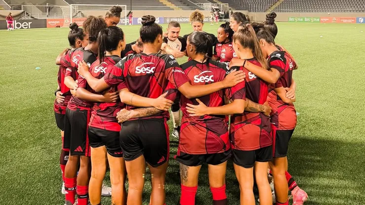 Palmeiras e Flamengo empatam pela primeira vez na história do Brasileirão Feminino - Foto: Redes Sociais/Flamengo