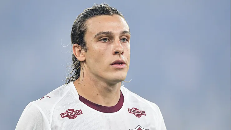 Canobbio jogador do Fluminense durante partida contra o Vasco no estadio Maracana pelo campeonato Brasileiro A 2026. Foto: Thiago Ribeiro/AGIF