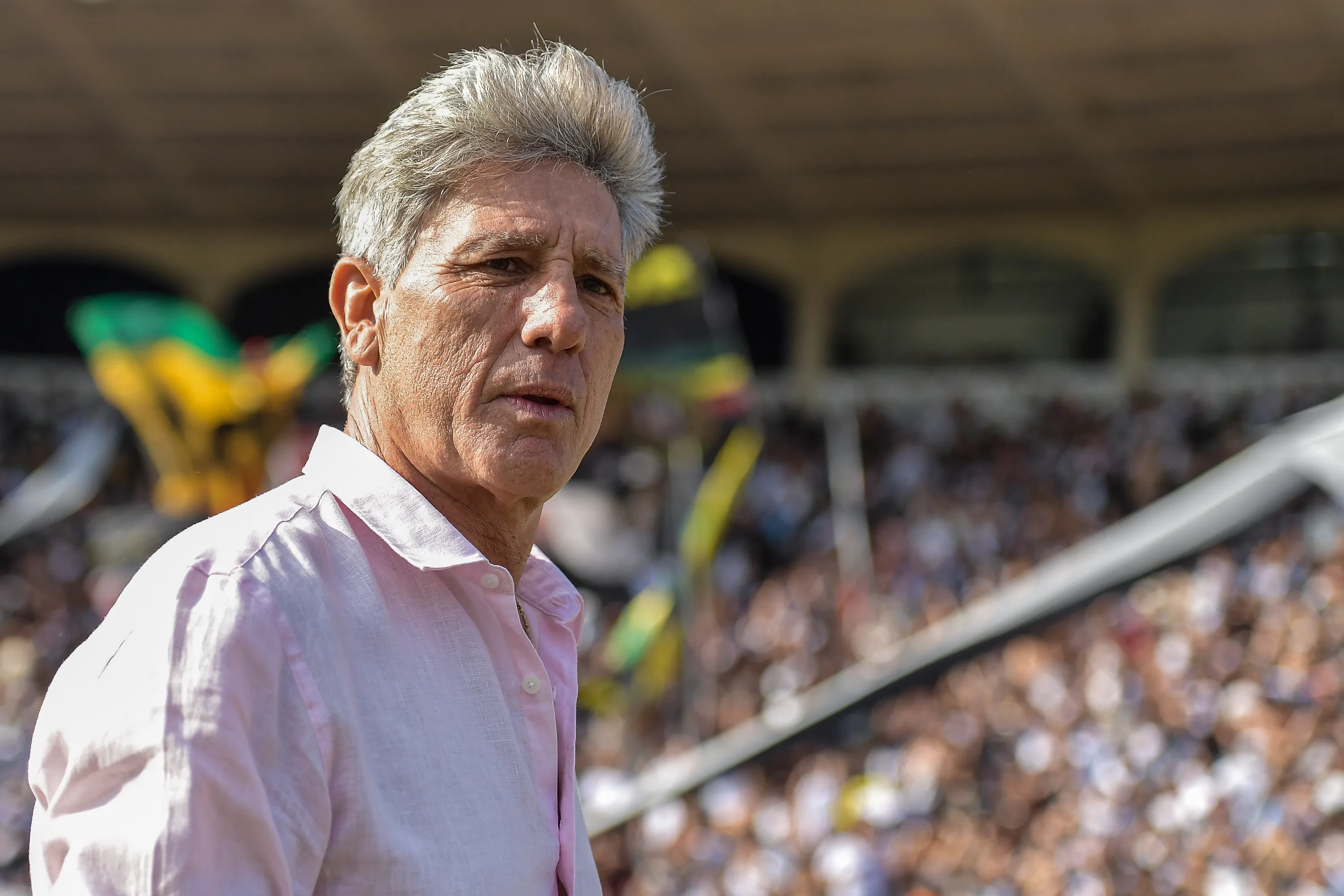 Renato Gaucho tecnico do Vasco durante partida contra o Gremio no estadio Sao Januario pelo campeonato Brasileiro A 2026. Foto: Thiago Ribeiro/AGIF