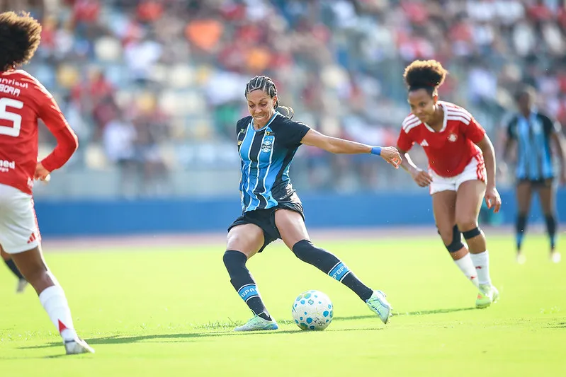 Grêmio venceu o Internacional na última rodada - Foto: Lucas Uebel/Grêmio