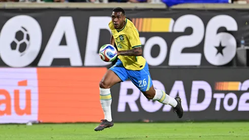 Rayan em ação na Seleção Brasileira. Foto: Julio Aguilar/Getty Images