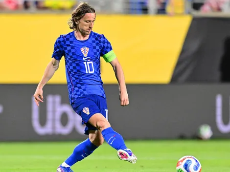 Ancelotti faz piada com Modric após Brasil x Croácia