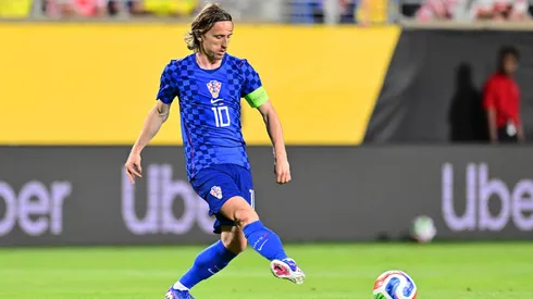Modric em Brasil x Croácia. Foto: Julio Aguilar/Getty Images