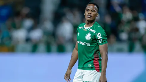 SP - BARUERI - 25/02/2026 - BRASILEIRO A 2026, PALMEIRAS X FLUMINENSE - Jhon Arias jogador do Palmeiras durante partida contra o Fluminense no estadio Arena Barueri pelo campeonato Brasileiro A 2026. Foto: Marcello Zambrana/AGIF